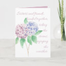 Search for hydrangeas birthday cards Sister