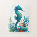 Search for seahorse puzzles Coastal