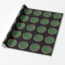 Search for celtic knots wrapping paper Shamrock