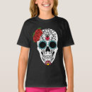 Search for sugar skull tshirts Dia de los muertos