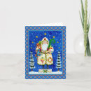 Search for old world christmas cards Kris kringle