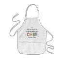 Search for kid chef aprons Funny