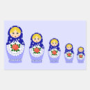 Search for nesting dolls stickers Matryoshka