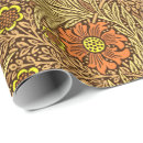 Search for marigold wrapping paper William morris