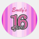 Search for geometric birthday stickers Purple