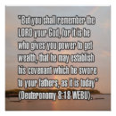 Search for deuteronomy posters Bible
