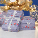 Search for shabby chic christmas wrapping paper Red