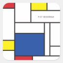 Search for mondrian stickers De stijl