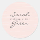 Search for elegant stripes stickers Blush pink