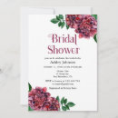 Search for maroon bridal shower invitations Party