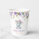 Search for purple elephant baby shower Modern