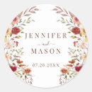 Search for fall rustic wedding stickers Burgundy