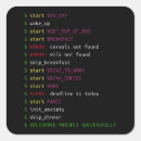 Search for coded for life stickers Programming