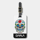 Search for skull luggage tags Floral