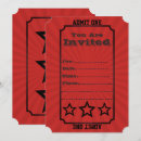 Search for admit one birthday invitations Vintage