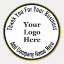 Search for business name logo stickers Elegant