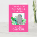 Search for child thank you cards pink
