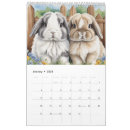 Search for bunny calendars Cute