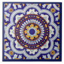 Search for blue mexican tiles Floral