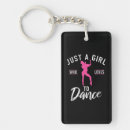 Search for dance key rings Girl