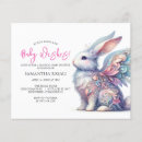 Search for spring bunny baby shower invitations For her
