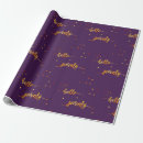 Search for 70th birthday wrapping paper Gold