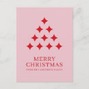 Search for the stars postcards Pink