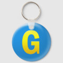 Search for initial g key rings Initials