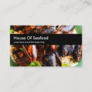 Search for seafood business cards Cook