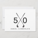 Search for golf 50th birthday invitations Fifty