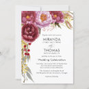Search for marsala wedding invitations Floral