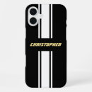 Search for racing stripes iphone cases Monogrammed