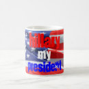 Search for hillary clinton for president mugs Democrat