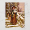 Search for victorian woman christmas cards Retro