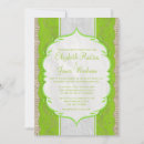 Search for lime green wedding invitations Elegant