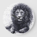 Search for lion clocks White