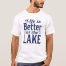 Search for life is better at lake tshirts Nature