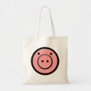 Search for pig tote bags Girly