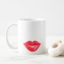 Search for red lipstick prints mugs Cosmetologist