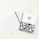 Search for white flower notebooks Monogrammed