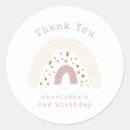 Search for rainbow happy birthday stickers Pink