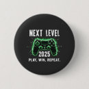 Search for funny gamer badges Level up