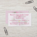 Search for time business cards Floral