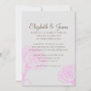 Search for pink and brown wedding invitations Vintage