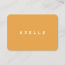 Search for orange place cards Table