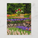 Search for garden table postcards Flower