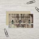 Search for barn wood business cards Rustic
