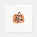 Search for halloween table napkins Pumpkin spice