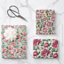 Search for red floral wrapping paper Pretty