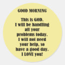 Search for mornings stickers Humour